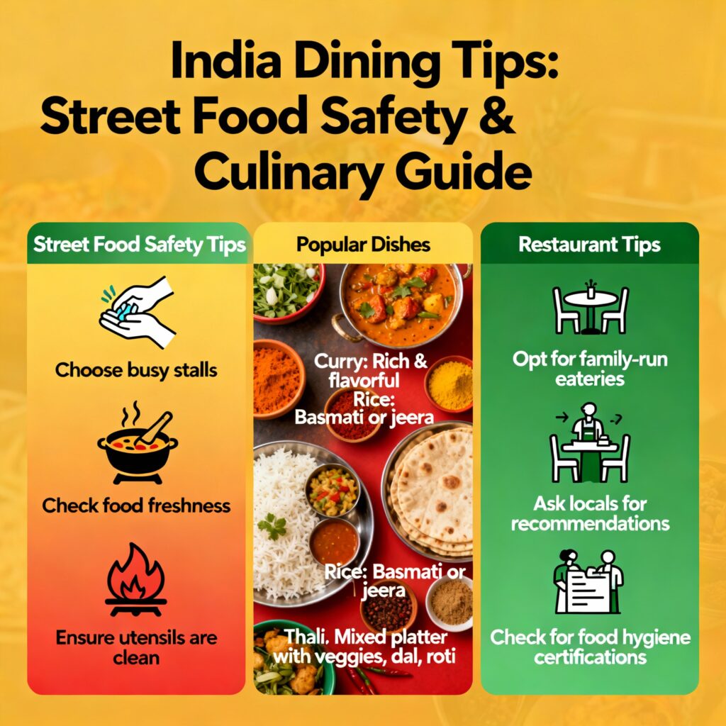 India Travel Practical Tips for Dining